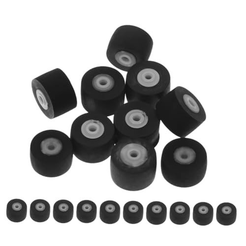 TOPBATHY 20 Stück Pullradlager Retro Material Plattenreparatur Andruckrolle Austausch Der Kassetten-andruckrollen Andruckrolle Für Kassettenspieler Klemmrolle Black Gummi TOPBATHY 20 Stück Pullradlager Retro Material Plattenreparatur Andruckrolle Austausch Der Kassetten-andruckrollen Andruckrolle Für Kassettenspieler Klemmrolle Black Gummi von TOPBATHY