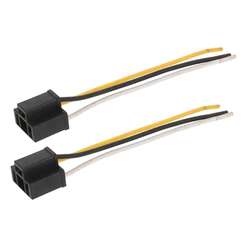 TOPBATHY 2Stücke Hupenkabelsatz Für Motorräder Robuster Hupenkabelbaum Einfache Installation Elegantes Design Für Optimierte Signalübertragung von TOPBATHY