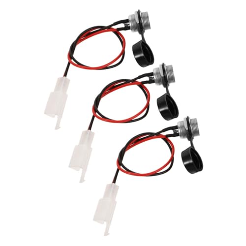 TOPBATHY 3 Stück Zubehör für elektrische Dreiräder Ladeanschluss für den Roller Ladeadapter Hafen Teile Montage des Ladeanschlusses für Elektroroller E-Bike-Zubehör Eisen TOPBATHY 3 Stück Zubehör für elektrische Dreiräder Ladeanschluss für den Roller Ladeadapter Hafen Teile Montage des Ladeanschlusses für Elektroroller E-Bike-Zubehör Eisen von TOPBATHY