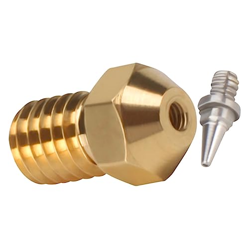 TOPBATHY 3D -Druckdüse Messingdüse Extruderdüse 3d Drucker 3D-Druckerdüse 3d drucker zubehör 3d drucker düse tauschen Extruderdüse für 3D-Drucker Extruder-Düsen-Set 3D-Druckerteile Golden TOPBATHY 3D -Druckdüse Messingdüse Extruderdüse 3d Drucker 3D-Druckerdüse 3d drucker zubehör 3d drucker düse tauschen Extruderdüse für 3D-Drucker Extruder-Düsen-Set 3D-Druckerteile Golden von TOPBATHY