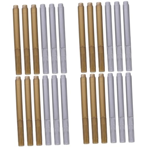 TOPBATHY 4 Sätze Marker Graffiti -stifte Farbmarkierungsstifte Farbstifte Aus Kunststoff Malstifte Zeichnen Farbstifte Farbmarkierungen Glasmalstifte Zeichenstifte Malenstift Pp 6 Stück * 4 von TOPBATHY