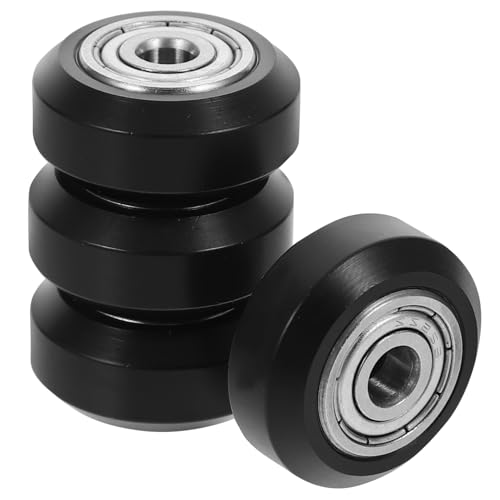 TOPBATHY 4 Stück Druckerteile drucken Riemenscheibe Lager Rolle Räder für 3D-Drucker linear Rad Ersatzräder für Drucker Druckerräder 3D-Drucker-Versorgung Stahl Black TOPBATHY 4 Stück Druckerteile drucken Riemenscheibe Lager Rolle Räder für 3D-Drucker linear Rad Ersatzräder für Drucker Druckerräder 3D-Drucker-Versorgung Stahl Black von TOPBATHY