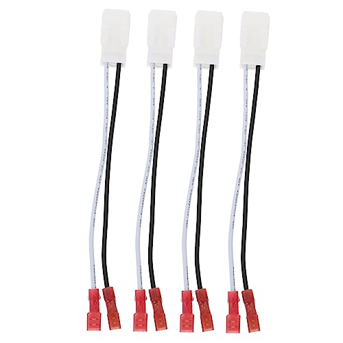 TOPBATHY 4 Stück Lautsprecher Kabel Adapter für Plug And Play Lautsprecher Einfaches Einstecken ohne Löten Kompatibel mit Fahrzeuglautsprecher Harness für Unkomplizierte Installation TOPBATHY 4 Stück Lautsprecher Kabel Adapter für Plug And Play Lautsprecher Einfaches Einstecken ohne Löten Kompatibel mit Fahrzeuglautsprecher Harness für Unkomplizierte Installation von TOPBATHY