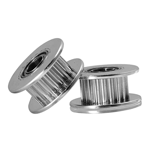 TOPBATHY 5Stücke Teiliges Aluminium Synchronrad Zähne Bohrung Für Riemenbreite Langlebig Für Lineare DIY Projekte Mit Robustem Design von TOPBATHY