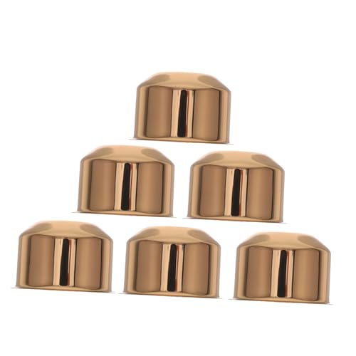 TOPBATHY 6 Stück Lampenfassung Befestigung Lampensockel Buchse Inhaber lampenschirm wohnzimmer beleuchtung Lampen Installation Stehlampe Teile Licht Steckdose Sockel Leuchte Eisen Golden von TOPBATHY