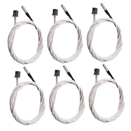 TOPBATHY 6 Stück Thermistorsensor Hot End Widerstand Ntc100K Thermistor 3D Druckerteile Thermistor Für 3D Drucker Thermowiderstand 3D Drucker Thermistorgehäuse Edelstahlrohr TOPBATHY 6 Stück Thermistorsensor Hot End Widerstand Ntc100K Thermistor 3D Druckerteile Thermistor Für 3D Drucker Thermowiderstand 3D Drucker Thermistorgehäuse Edelstahlrohr von TOPBATHY