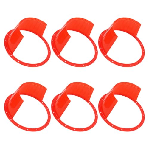 TOPBATHY 6 Stück wasserdichte Lautsprecherabdeckung Abstandshalter für Autolautsprecher Ringabstandshalter Distanzringe für Lautsprecheradapter Auto-Lautsprecher-Adapter rot TOPBATHY 6 Stück wasserdichte Lautsprecherabdeckung Abstandshalter für Autolautsprecher Ringabstandshalter Distanzringe für Lautsprecheradapter Auto-Lautsprecher-Adapter rot von TOPBATHY