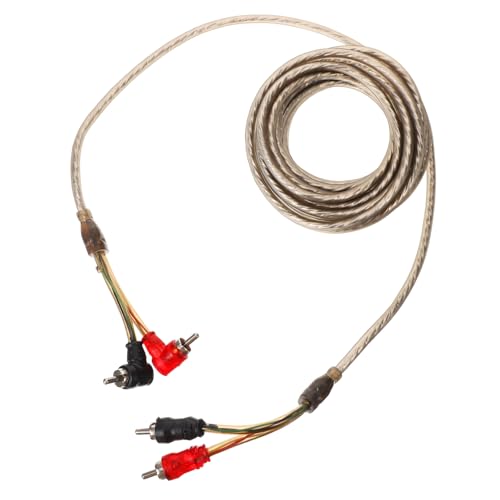 TOPBATHY Audiokabel Auto Sound Stereo Plattiert Geflochten Subwoofer Lautsprecher Leistungsverstärker Kabel Kupfer TOPBATHY Audiokabel Auto Sound Stereo Plattiert Geflochten Subwoofer Lautsprecher Leistungsverstärker Kabel Kupfer von TOPBATHY