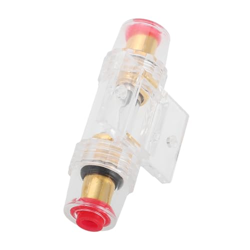 TOPBATHY Car-audio-modifikation Sicherungsblock Dc-sicherungshalter Verstärkersicherungshalter Sicherungshalter Autoradio Anl Sicherungshalter Inline-sicherungshalter Zinklegierung von TOPBATHY