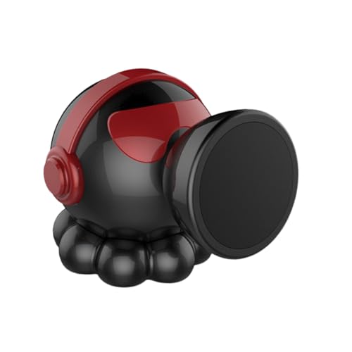 TOPBATHY Halterung für Autotelefon Magnet Telefonhalter für Auto Handyhalterung fürs Auto runden Telefonhalterung in Krakenform Drehbare Telefonhalterung mit Mehreren Winkeln rot TOPBATHY Halterung für Autotelefon Magnet Telefonhalter für Auto Handyhalterung fürs Auto runden Telefonhalterung in Krakenform Drehbare Telefonhalterung mit Mehreren Winkeln rot von TOPBATHY