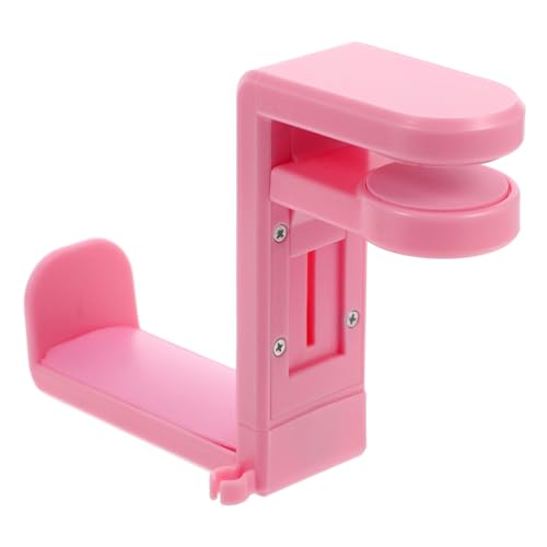 TOPBATHY Kopfhörerständer Headset-Halter Kopfhörer-Display-Rack Halter Für Kopfhörer Headset-Display-ständer Kopfhörerbügel Hardware Für Computerspiele Rosa Plastik von TOPBATHY