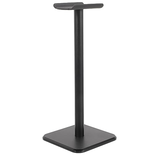 TOPBATHY Kopfhörerständer Headset-Halterung montieren Stand Headset-Ständer Kopfhörer-Schreibtischhaken Aufbewahrungsregal für Kopfhörer Kopfhörerhalter Ständer Rack TPU Schwarz von TOPBATHY