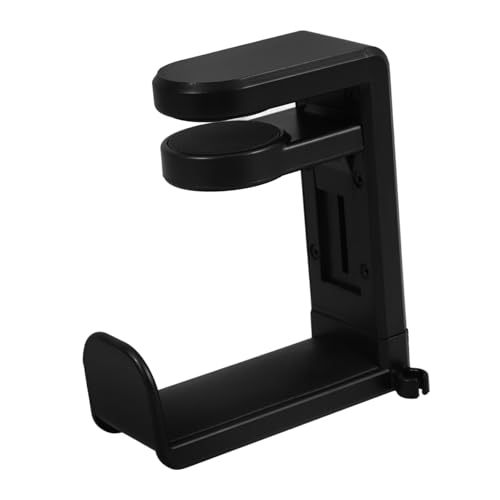 TOPBATHY Kopfhörerständer Headset-aufhänger Kopfhörer-Display-Rack Hardware Für Computerspiele Headset-Halter Halter Für Kopfhörer Ständer Für Gaming-kopfhörer Black Plastik von TOPBATHY