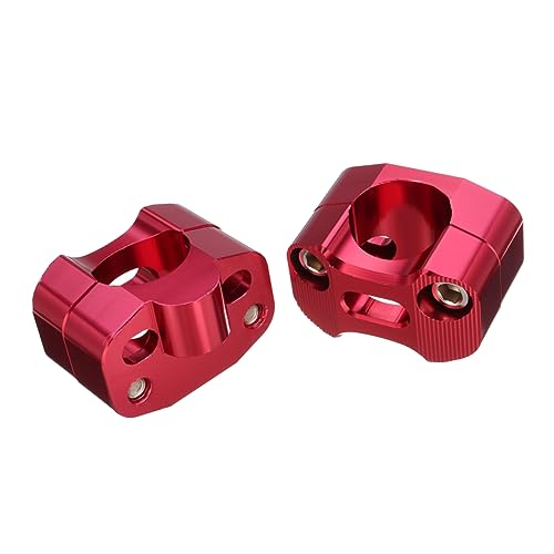 TOPBATHY Paar Radialvariabler -lenkerfixer Rot Schmutz Motorrad-Riser Dirtbike-Lenker Handhaben Montieren Steigleitung Bar Lenkererhöhung Ram-Mount-Motorrad Lenkeradapter Stangenklemme TOPBATHY Paar Radialvariabler -lenkerfixer Rot Schmutz Motorrad-Riser Dirtbike-Lenker Handhaben Montieren Steigleitung Bar Lenkererhöhung Ram-Mount-Motorrad Lenkeradapter Stangenklemme von TOPBATHY