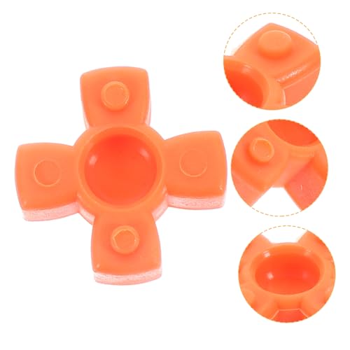 TOPBATHY Pflaumenförmige Gummispider Kupplung Flexibles Dämpfungspad Für Cnc Maschinen Servomotoren Langlebig Optimiert Für Vibrationen Stöße von TOPBATHY