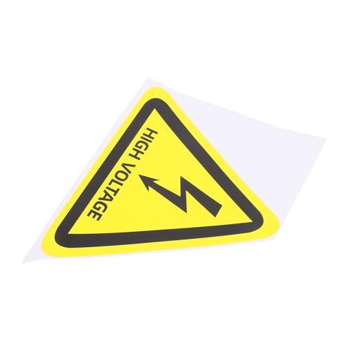 TOPBATHY Sicherheitswarnschild Aufkleber Gefahr Permanent Klebende Vinyl Etiketten Sicherheitsaufkleber Für Elektrische Klebeaufkleber Bitte Schock Reflektierendes Gefahrenband Pp TOPBATHY Sicherheitswarnschild Aufkleber Gefahr Permanent Klebende Vinyl Etiketten Sicherheitsaufkleber Für Elektrische Klebeaufkleber Bitte Schock Reflektierendes Gefahrenband Pp von TOPBATHY