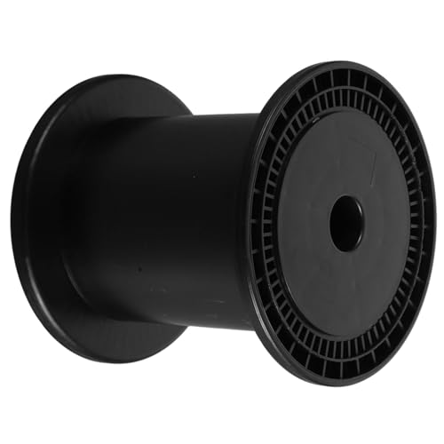 TOPBATHY Spule Bobbin Halter hölzern Mini Schleife Professional Draht Faden Stand nähen Plastik Wächter Schüttgut Kompakt Stickerei Wickler leer tragbar Abs Black von TOPBATHY