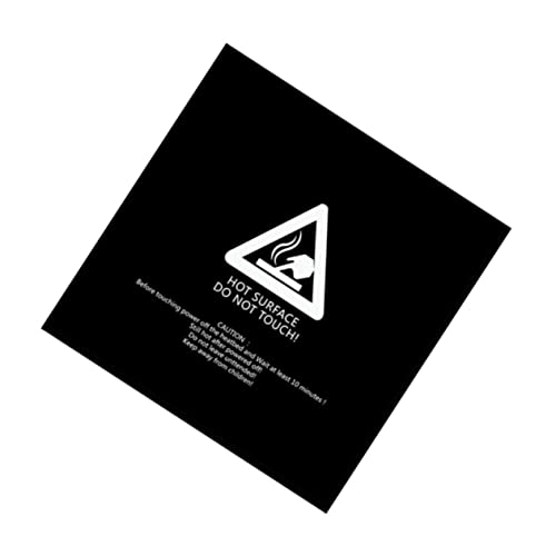 TOPBATHY Sticker Basis Druckbett Aufkleber Abnehmbar Rutschfest für Einfachen Druckabzug Kompatibel mit Gängigen Druckern Zubehör TOPBATHY Sticker Basis Druckbett Aufkleber Abnehmbar Rutschfest für Einfachen Druckabzug Kompatibel mit Gängigen Druckern Zubehör von TOPBATHY