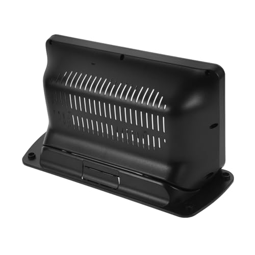 TOPBATHY Wand-Lautsprecher-Rack Soundbar-Montagehalterung Stereo-Montagesatz Doppel-DIN-Kit Wagenheber für Elektroautos Mini-Jack-Pad Auto Radio Radio-Kit metra ABS-Kunststoff Black von TOPBATHY