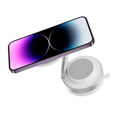 TOPBATHY handyhalter Rotatable Autosaugung Telefonhalterung Vakuummagnetklammer Telefon-Saugnapfhalter Saugnapfbecher -Magnetstütze Auto Telefonhalterung Zinklegierung Weiß TOPBATHY handyhalter Rotatable Autosaugung Telefonhalterung Vakuummagnetklammer Telefon-Saugnapfhalter Saugnapfbecher -Magnetstütze Auto Telefonhalterung Zinklegierung Weiß von TOPBATHY