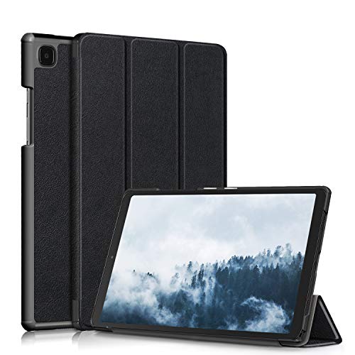 TOPCASE Hülle Kompatibel mit Samsung Galaxy Tab A7 10.4 2020, Schlank Slim Hülle Schutzhülle mit Standfunktion, Samsung Galaxy Tab A7 T505/T500/T507 10.4 Zoll 2020, Schwarz von TOPCASE