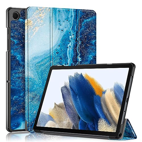 TOPCASE Hülle für Samsung Galaxy Tab A9 Plus 11 Zoll 2023,Ultra Leder Ständer Schutzhülle mit Auto Schlaf/Wach Funktion Cover für Galaxy Tab A9 Plus 11" 2023 SM-X210/X216/X218,Die Wellen von TOPCASE