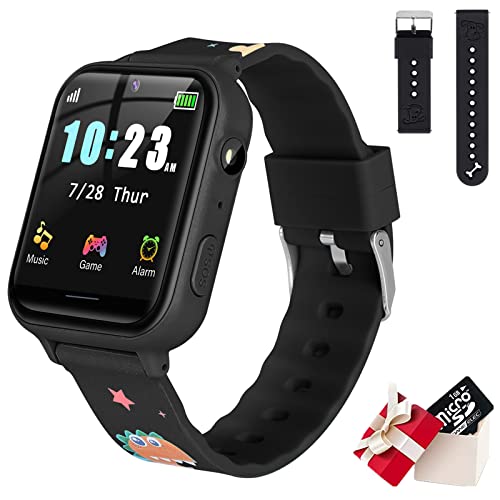 Smart Game Watch für Kinder, Smartwatch Handy mit Dinosaurier Armband, HD-Touchscreen, Schrittzähler, Videorecorder, Musik MP3-Player, 10 Spiele Smart Game Watch für Kinder, Smartwatch Handy mit Dinosaurier Armband, HD-Touchscreen, Schrittzähler, Videorecorder, Musik MP3-Player, 10 Spiele von TOPCHANCES