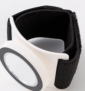 TOPGO Handyhalterung mit Spiegel [360° drehbar und verbesserter Anti-Fall] Magnetische Handy-Halterung für das Handgelenk, kompatibel mit Magsafe iPhone 16 Pro Max und Android, Schwarz von TOPGO