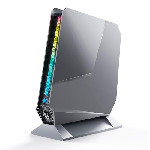 TOPGRO Mini Gaming PC Core i9-13900HK RTX4060, Win11 Pro 32GB RAM DDR5-5200MHz Mini Computer, 1TB PCIe4.0 SSD, RGB Mini Desktop PC WiFi6E/BT5.3/4K@60Hz/USB-C TOPGRO Mini Gaming PC Core i9-13900HK RTX4060, Win11 Pro 32GB RAM DDR5-5200MHz Mini Computer, 1TB PCIe4.0 SSD, RGB Mini Desktop PC WiFi6E/BT5.3/4K@60Hz/USB-C von TOPGRO