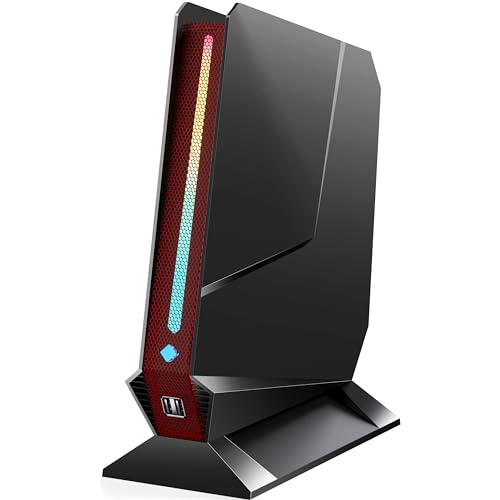 TOPGRO Mini Gaming PC Core i9-9980HK Win11 Pro, 32GB DDR4 RAM mit 1TB SSD bis 5.0 GHz, GTX1650 RGB Mini Computer mit Grafikkarte, Micro PC mit WiFi6E/ BT5.3/USB-C/HDMI*2 für Gaming und Business TOPGRO Mini Gaming PC Core i9-9980HK Win11 Pro, 32GB DDR4 RAM mit 1TB SSD bis 5.0 GHz, GTX1650 RGB Mini Computer mit Grafikkarte, Micro PC mit WiFi6E/ BT5.3/USB-C/HDMI*2 für Gaming und Business von TOPGRO