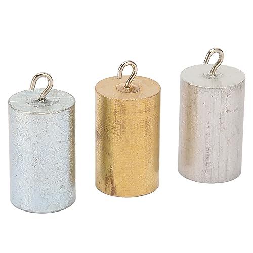 3pcs Metallblockset mit Transparenten Plastikspeicherbox, Metalldichteblöcken, Kupfer Eisen Aluminiumzylinderset für Physik Klassenzimmer, Laborexperiment 3pcs Metallblockset mit Transparenten Plastikspeicherbox, Metalldichteblöcken, Kupfer Eisen Aluminiumzylinderset für Physik Klassenzimmer, Laborexperiment von TOPINCN
