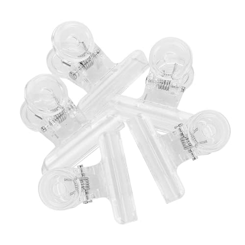 4 Farben C Curve Nail Extension Clips, Multifunktionales Kunststoff -Nagel -Accessoires, Einfach zu Verwenden, um Perfekte Nägel zu Kreieren, 5 Ideal für Anfänger und Fachkräfte (Transparent) von TOPINCN