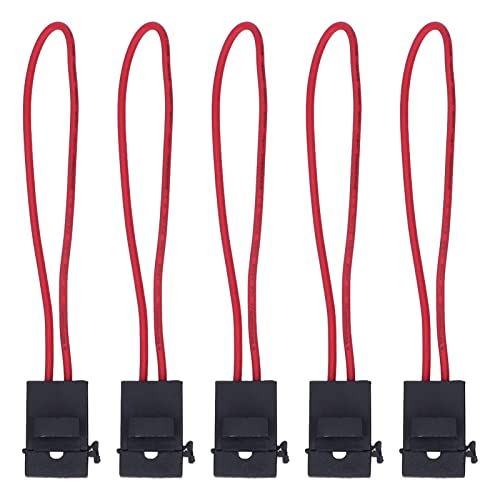 Automotive Wasserdicht 14AWG Inline -Sicherungshalter 30A Heavy Duty Blatt Sicherungshalter Kit für Fahrzeug Marine Power Systems von TOPINCN