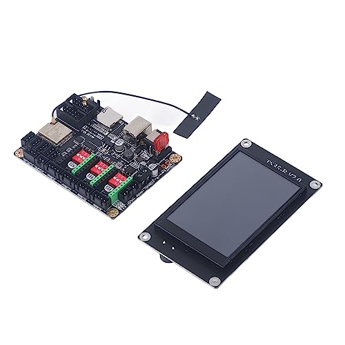 Lasergravur-Kit, Hochpräzises Drucken, Lasergravierer, Touchscreen, Intuitives Display, Klare Benutzeroberfläche für Heimwerker (Touchscreen mit 12–24 VDC-Steuerplatine) von TOPINCN