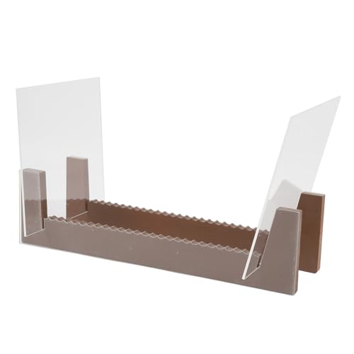 Minimalistischer Schwarzer Schallplattenhalter Im Vintage Stil für 50 LPs, Plattenständer aus Massivem Kiefernholz und Acryl, Ideal für Audiophile, DJs und Enthusiasten Minimalistischer Schwarzer Schallplattenhalter Im Vintage Stil für 50 LPs, Plattenständer aus Massivem Kiefernholz und Acryl, Ideal für Audiophile, DJs und Enthusiasten von TOPINCN