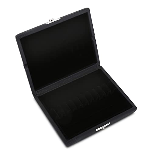Reed-Aufbewahrungskoffer Reed Box Solid Cover Reed Case Holder Oboe Accessoire Exquisite Oboe Reeds Case Oboe Reed Case Storage for 10/12/20pcs Oboe Reeds(10 STÜCKE) von TOPINCN