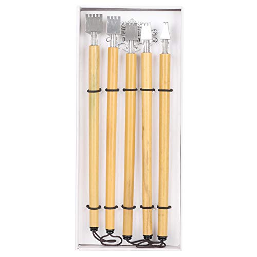 TOPINCN Dip Pen Set Manga Retro British Boxed Vintage Kit 5-teiliges Zubehör Kunstwort Übungsstift Bambusstahl Schreibkorrekturzubehör (Parallel-Line-Feder-Set) von TOPINCN