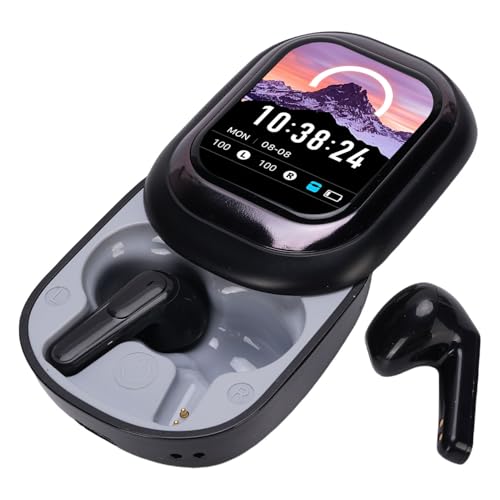 TOPINCN Drahtlose Ohrhörer mit Intelligentem Bildschirm Ladungskoffer Tragbarer Geräuschstornierung Earphone BT Ohrhörer für das Studium Work Life Workout Sportarten TOPINCN Drahtlose Ohrhörer mit Intelligentem Bildschirm Ladungskoffer Tragbarer Geräuschstornierung Earphone BT Ohrhörer für das Studium Work Life Workout Sportarten von TOPINCN