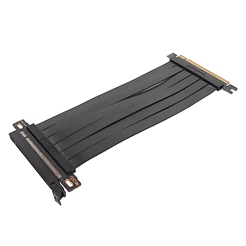 TOPINCN PCIE 3.0 X16-Verlängerungskabel, Professionelles Hochfrequenz-180-Grad-effizientes PCIE-Verlängerungskabel für Grafikkarte (50cm) von TOPINCN