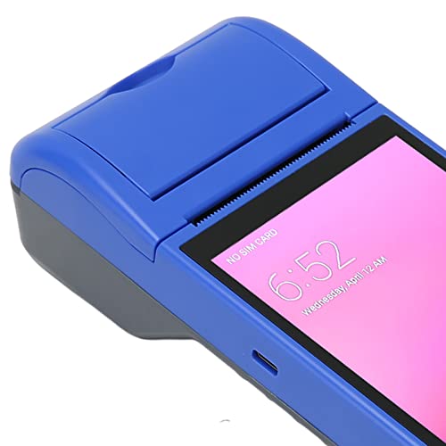 TOPINCN POS-Belegdrucker, 1,5-GHz-CPU, 5000-mAh-Akku, 70-mm/s-Druck, PDA-Drucker, 5,5-Zoll-Touchscreen für das Geschäft (EU-Stecker) von TOPINCN