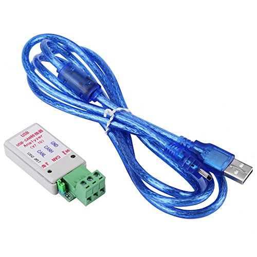 TOPINCN USB auf CAN-Bus Konverter Adapter mit USB-Kabel TVS Überspannungsschutz Unterstützung XP/WIN7/WIN8 von TOPINCN