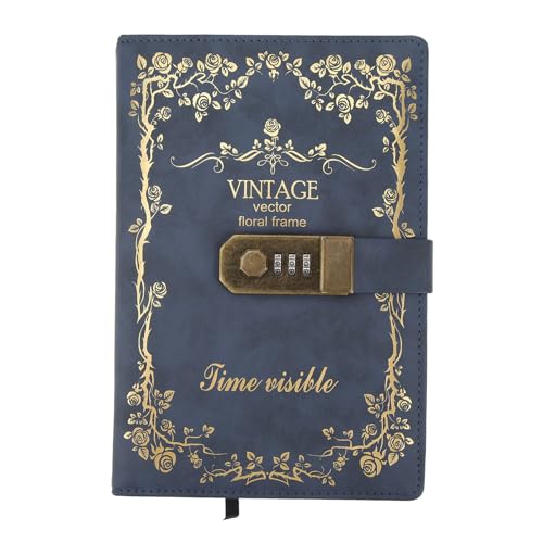 TOPINCN Vintage -Tagebuch mit Sperre, Passwort Gesperrtes Journal mit Exquisiten Blumenmustern, Tagebuchhandbuch Abschließbares Notizbuch Privatschutz, Geeignet für Studenten, Frauen, TOPINCN Vintage -Tagebuch mit Sperre, Passwort Gesperrtes Journal mit Exquisiten Blumenmustern, Tagebuchhandbuch Abschließbares Notizbuch Privatschutz, Geeignet für Studenten, Frauen, von TOPINCN