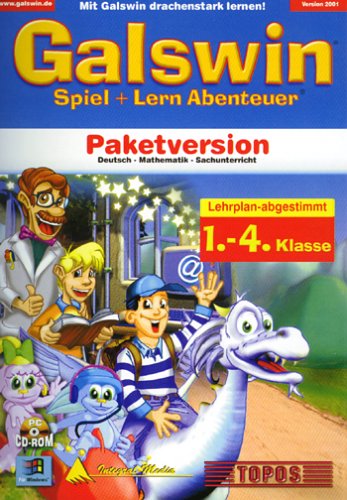 1.-4. Klasse, Paketversion, Deutsch, Mathematik, Sachkunde, 1 CD-ROM in Kst.-Box von TOPOS