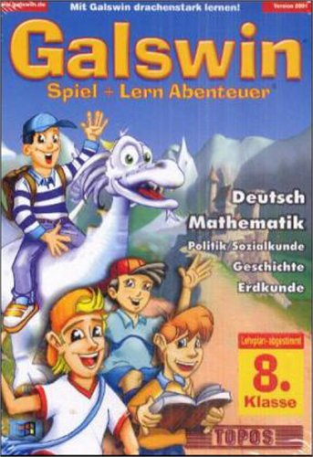 Galswin 2001 8. Klasse Deutsch, Mathematik, Politik/Sozialkunde, Geschichte, Erdkunde, 1 CD-ROM in Kst.-Box von TOPOS