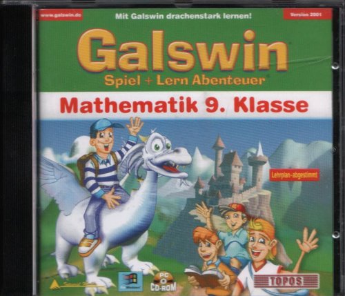 Galswin Spiel + Lern Abenteuer - Mathematik 9. Klasse (Mit Galswin drachenstark lernen) von TOPOS