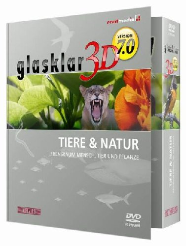 Glasklar 3D V7.0 - Tier und Natur (DVD-ROM) von TOPOS