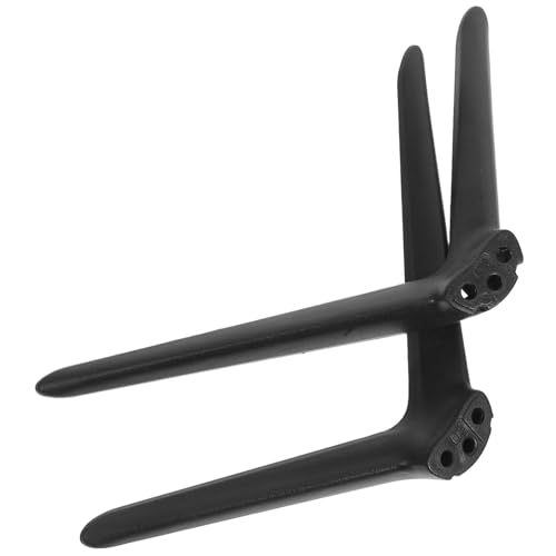 TOPPERFUN 1 Paar Tv-Basis Fernseher Montagegeräte Für Monitore Regalhalterung Vertikaler Monitorständer Tv-Bildschirm Regal Überwachen Sie Die Schwenkhalterung Tv-Halterung Plastik Black von TOPPERFUN