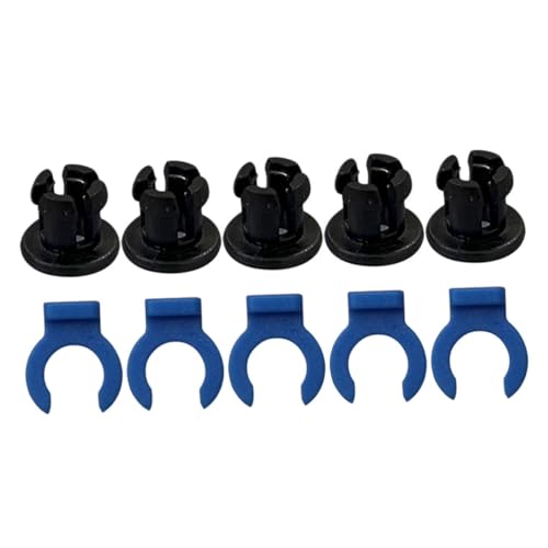 TOPPERFUN 1 Satz Druckeranschluss Clip Freiheitstrichter Gartenschlauchanschluss Spannzange Rohr Schlauchverbinder Schläuche Kegeltrichter Düse Filamenttrockner Flasche Extruder Sieb Plastik von TOPPERFUN