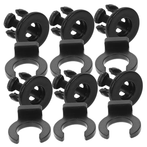 TOPPERFUN 1 Satz Druckerzubehör Hotend-rohrklemme Clip Pferdeklammer Schnellverbinder Rohrklemme 3d-drucker Schlauchschelle Kunststoffbeschläge Hotend- 3d-druckerteile Black Plastik von TOPPERFUN