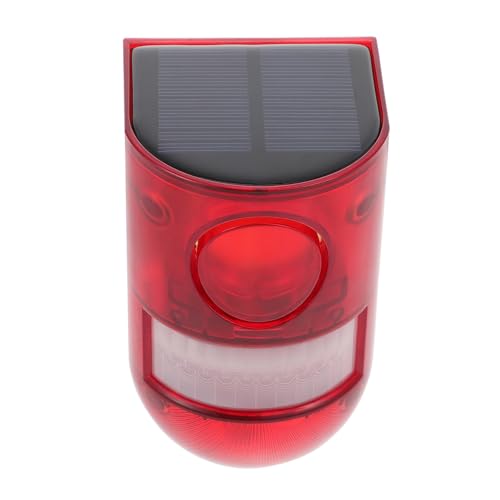 TOPPERFUN 1 Stück Solar-Sicherheitslicht solar sicherheitsleuchte solarlampen f�r au�en Blitz-Warnlicht Solarstromalarm Farm diebstahlsicheres Licht Sicherheitslicht mit Bewegungssensor Abs TOPPERFUN 1 Stück Solar-Sicherheitslicht solar sicherheitsleuchte solarlampen f�r au�en Blitz-Warnlicht Solarstromalarm Farm diebstahlsicheres Licht Sicherheitslicht mit Bewegungssensor Abs von TOPPERFUN